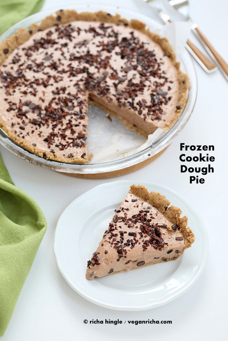Vegan Cookie Dough Pie | Vegan Richa