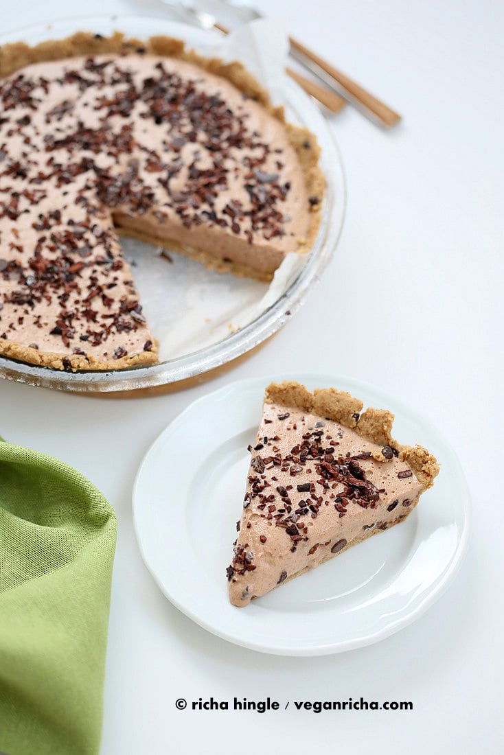 Vegan Cookie Dough Pie | Vegan Richa