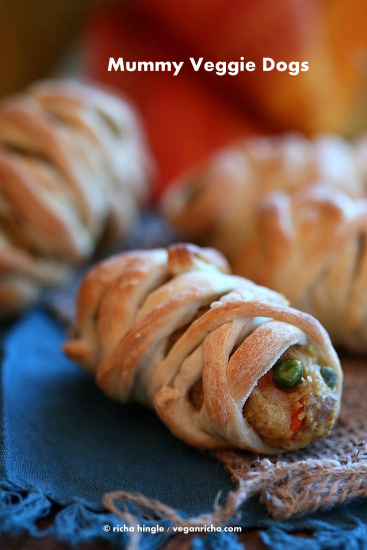 Vegan Mummy Veggie Dogs | Vegan Richa