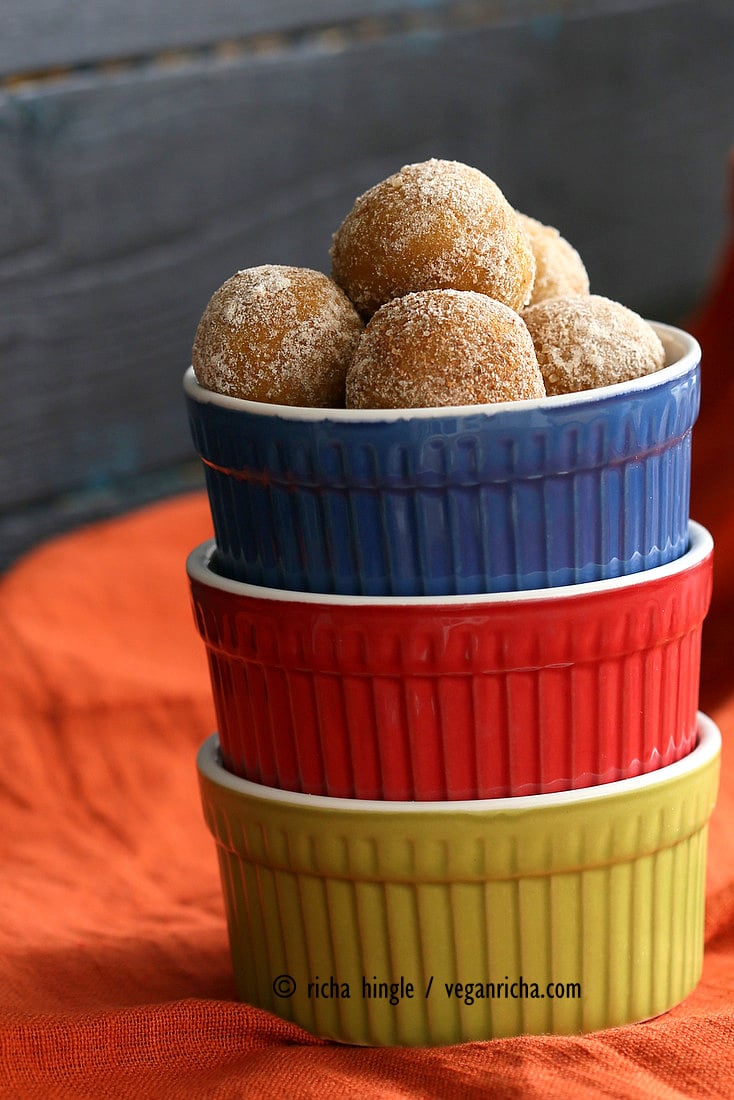 Pumpkin Snickerdoodle Cookie Dough | Vegan Richa