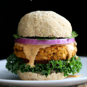 Sweet Potato Peanut Burgers | Vegan Richa #vegan #glutenfree #veganricha