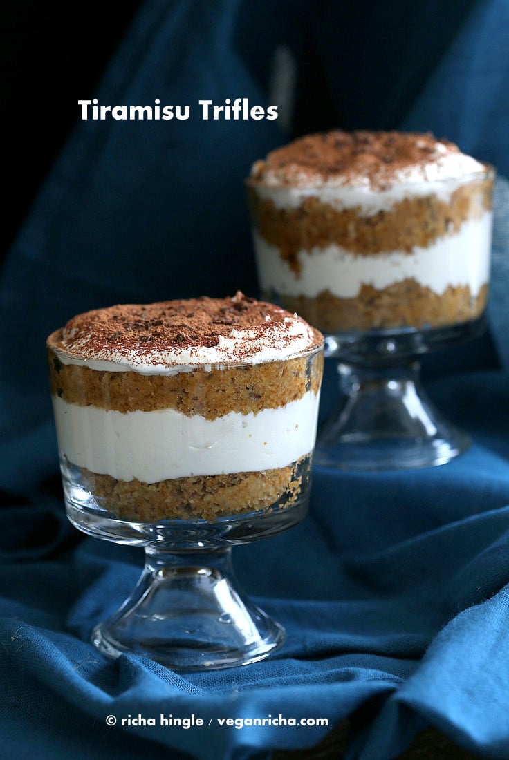 Vegan Tiramisu | Vegan Richa