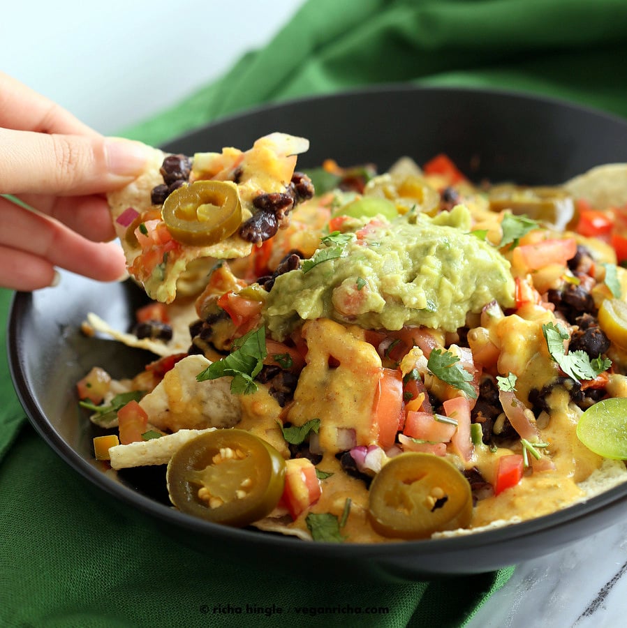 Vegan Nachos | Vegan Richa
