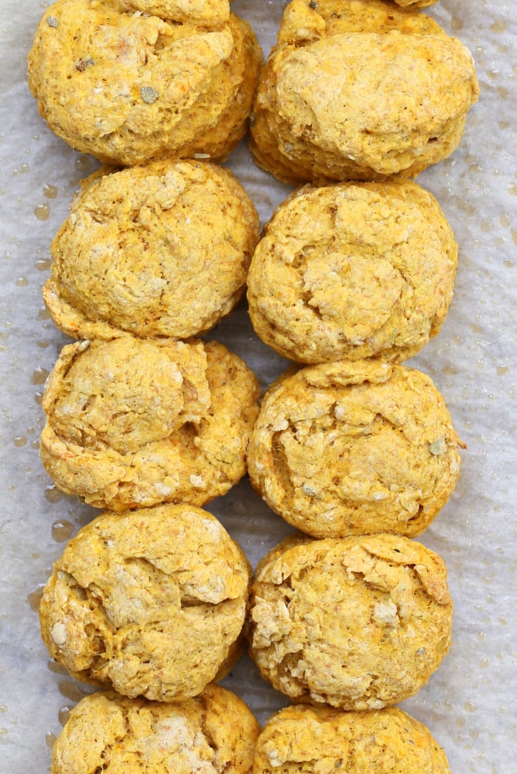 Vegan Pumpkin Biscuits | Vegan Richa