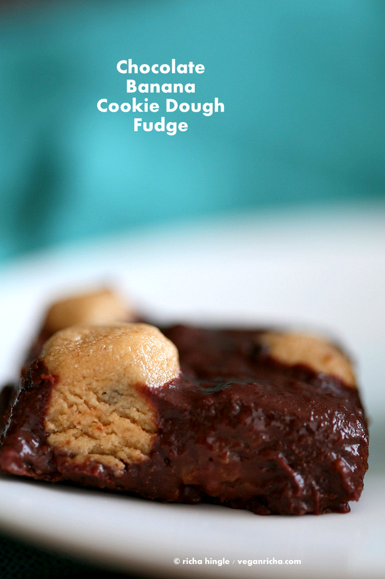 Chocolate Banana Fudge | Vegan Richa