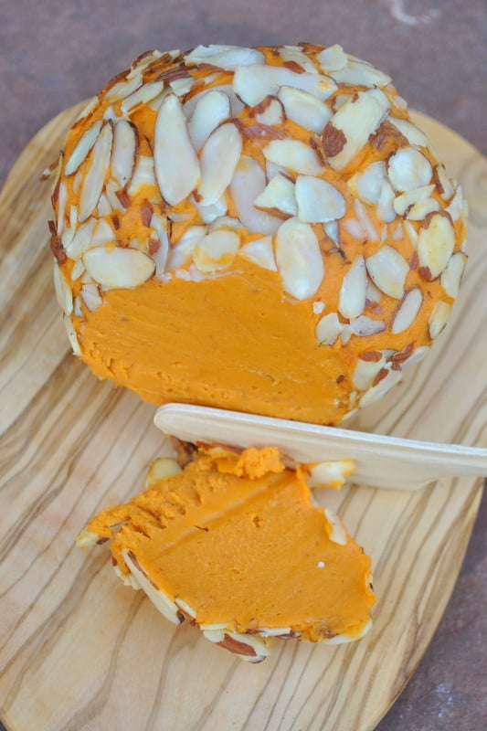 Vegan Cheddar Cheeseball