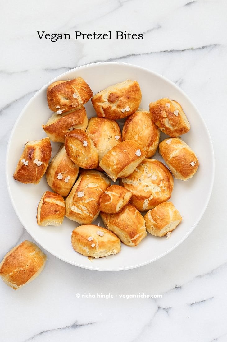 Vegan Pretzel Bites | Vegan Richa