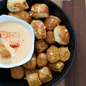 Gluten free Vegan Pretzel Bites | Vegan Richa #glutenfree #veganricha #vegan
