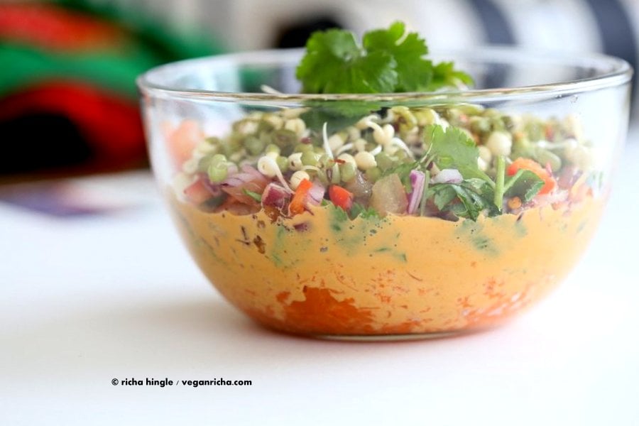 Thai Layered Dip | Vegan Richa