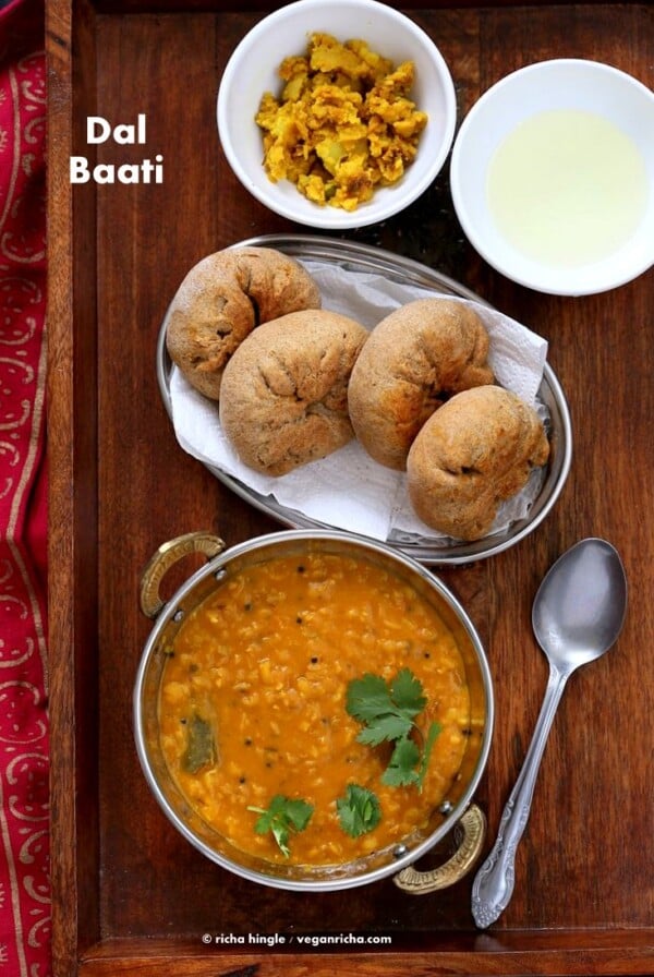 Dal Baati | Vegan Richa