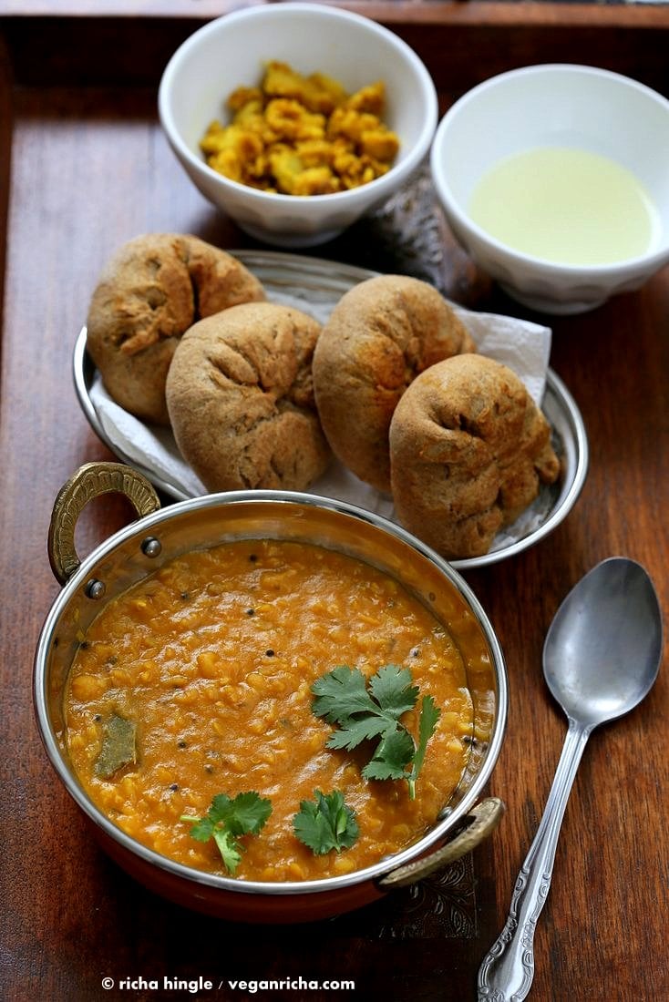 Dal Baati | Vegan Richa