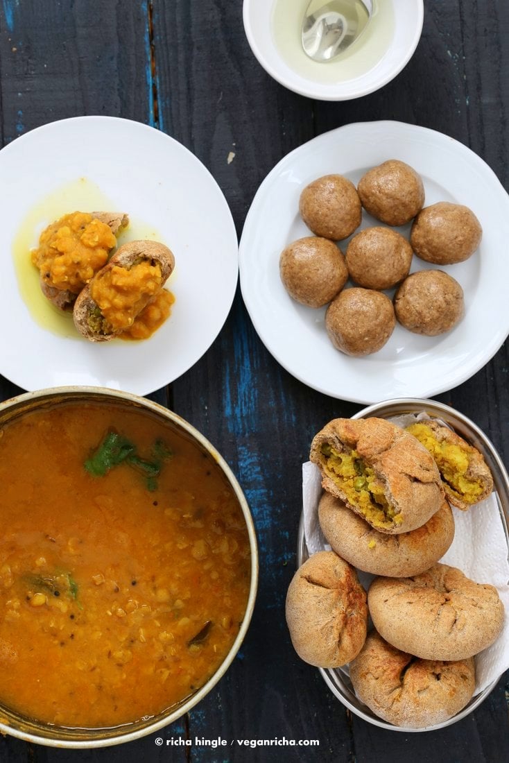 Dal Baati | Vegan Richa