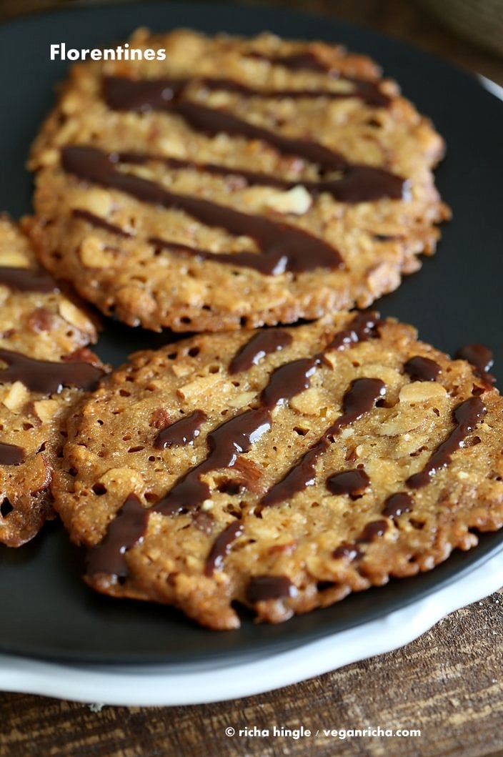 Vegan Florentines | Vegan Richa