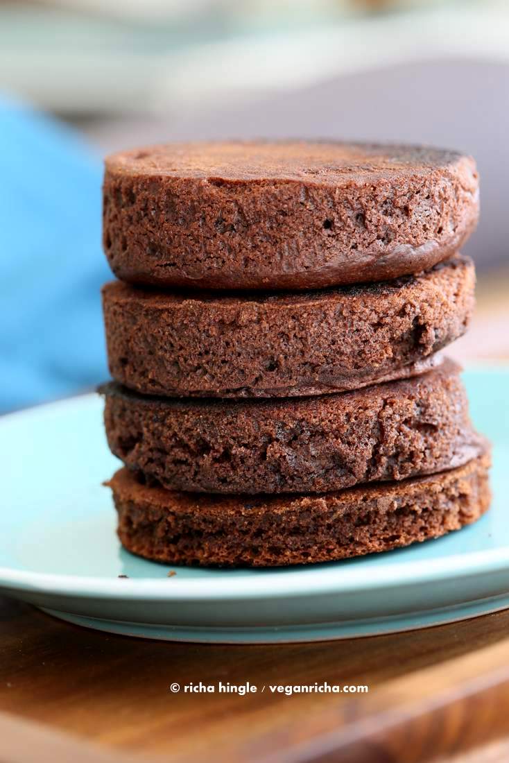 Vegan Chocolate Layer Cake | Vegan Richa