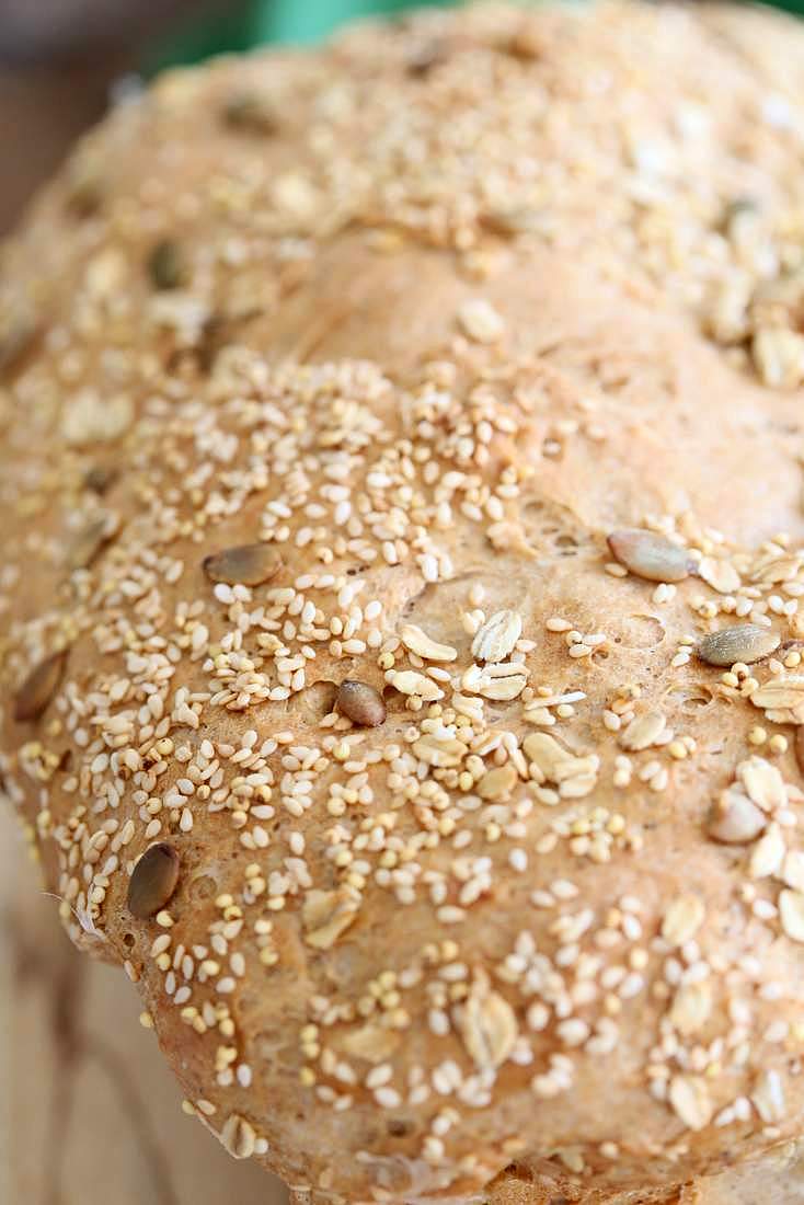 Whole Grain Seed Bread Recipe | Vegan Richa
