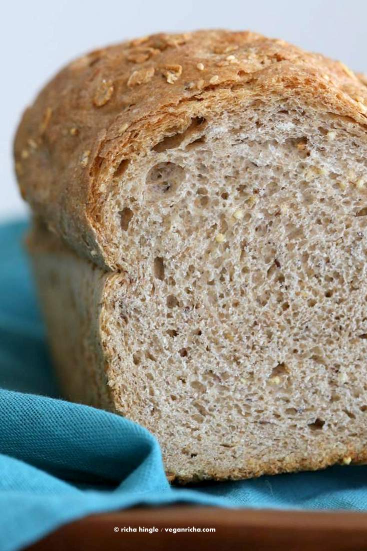 Whole Grain Seed Bread Recipe | Vegan Richa