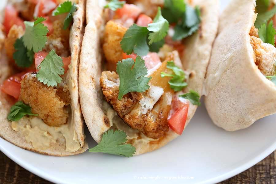 Cauliflower Shawarma | Vegan Richa