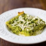 This was a recipe I made in my first few months of blogging. I changed up the traditional red sauce ingredients in lasagna and used an all green sauce, a vegan pesto. I added some creamy cashew ricotta cheese and savory slices of tofu. A touch of jalapeño adds a hint of spiciness. This verde lasagna is a family-style entrée worth gathering at the table for!