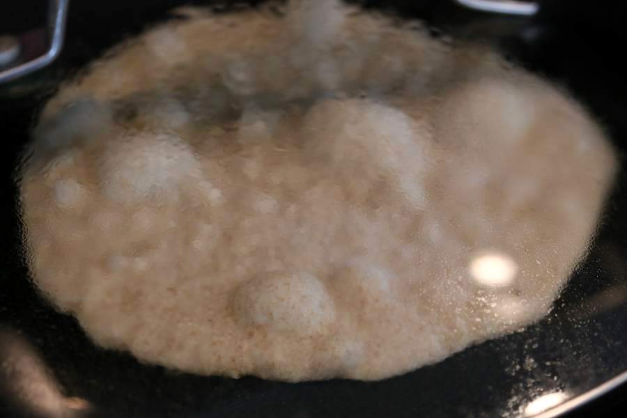 vegan yeast free flatbread
