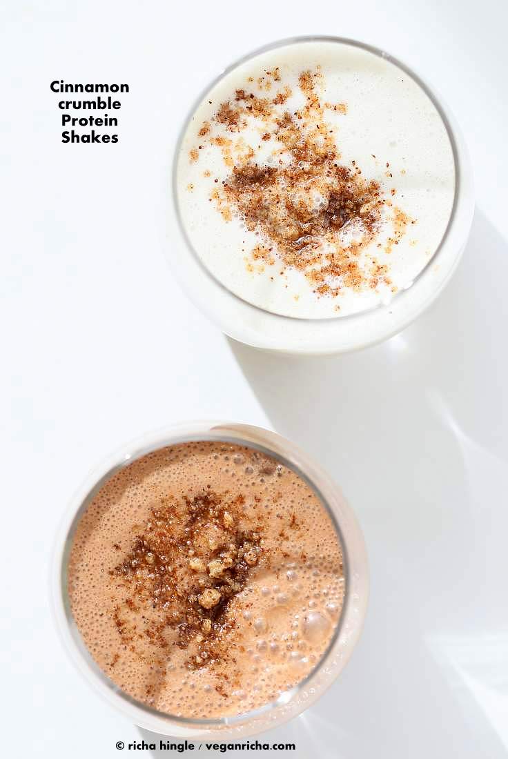 Snickerdoodle Protein Shakes | Vegan Richa