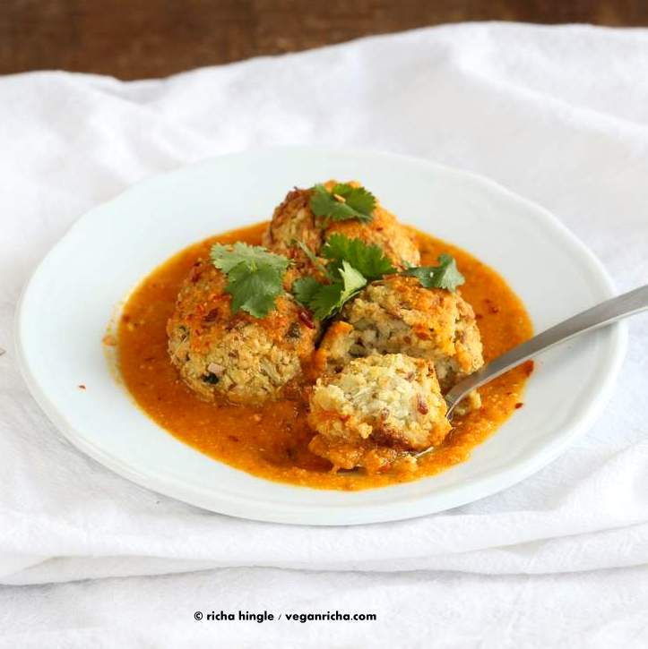 Cauliflower Kofta Curry | Vegan Richa