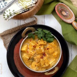 Mango Curry Tofu | Vegan richa