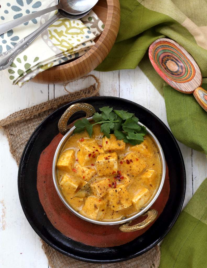 Mango Curry Tofu | Vegan richa