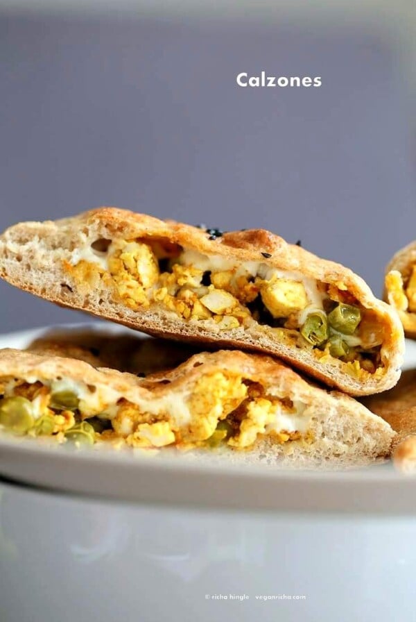 Vegan Naan Calzones | Vegan Richa #glutenfree #veganricha #vegan