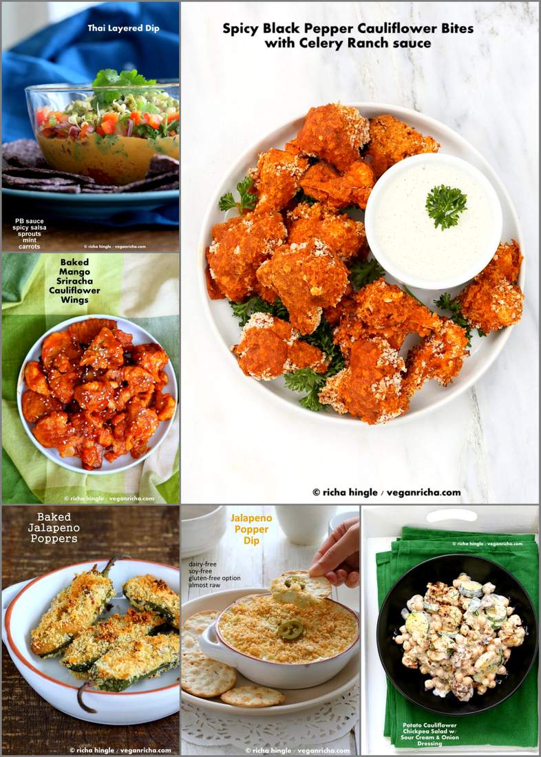 Vegan Father's Day Appetizer Recipes | Vegan Richa
