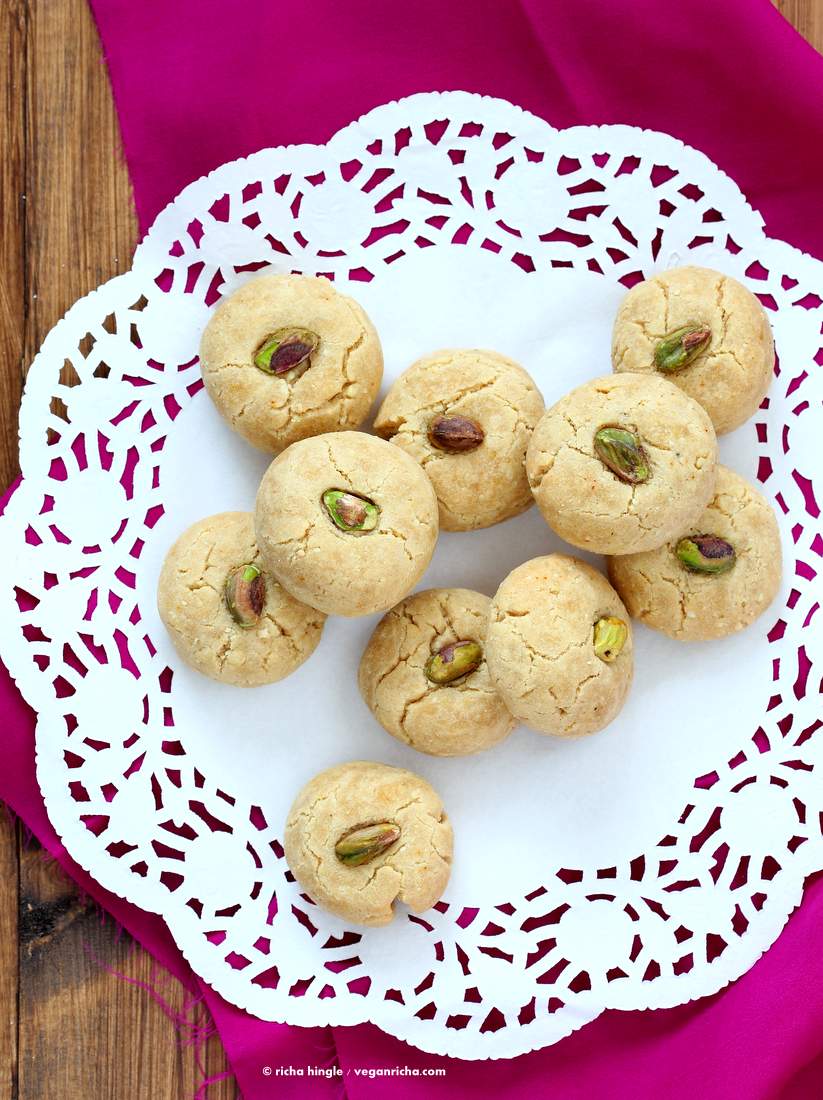 Nankhatai from Vegan Richa's Indian Kitchen