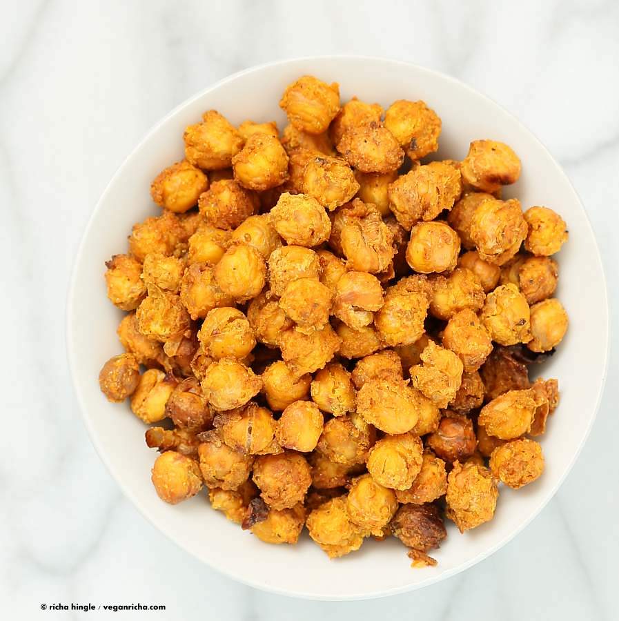 Roasted Masala Chickpeas | Vegan Richa