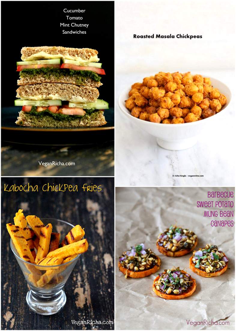 Vegan July 4th Snack Recipes #vegan #july4 #snack #recipes