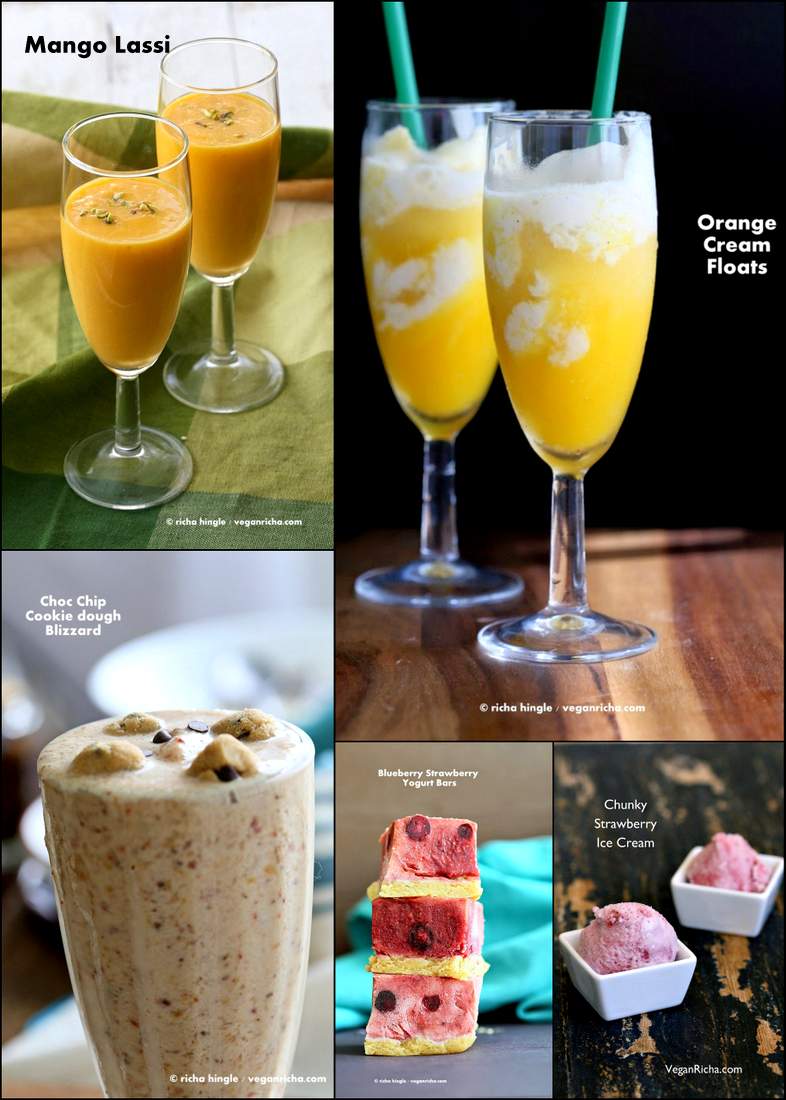 Vegan July 4th Dessert and Drinks Recipes #vegan #glutenfree #july4 #dessert