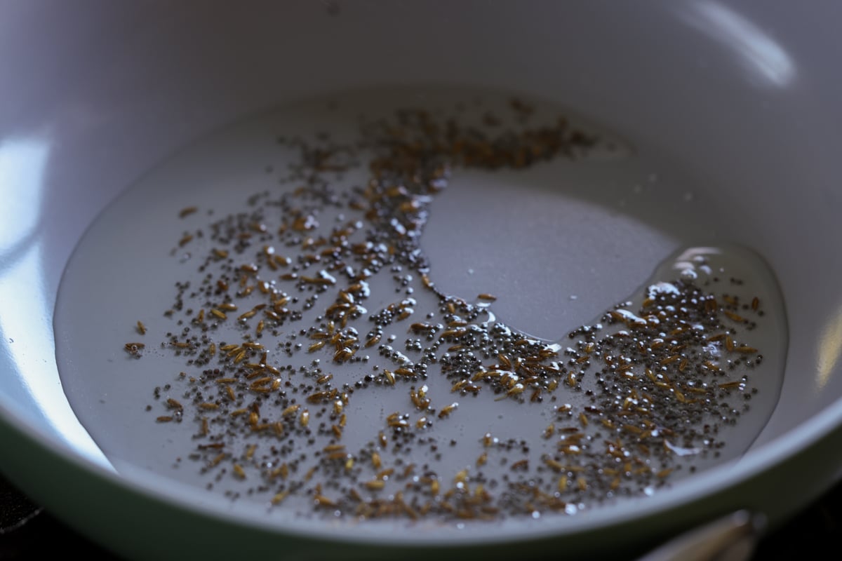 whole spices after toasting