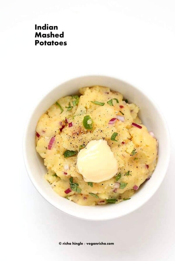 Aloo Bharta - Indian Mashed Potatoes | Vegan Richa #glutenfree #veganricha #vegan