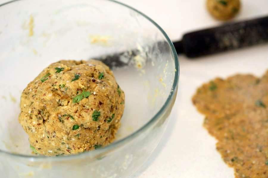 Methi Thepla - High Protein Savory Herbed Flatbread | Vegan Richa