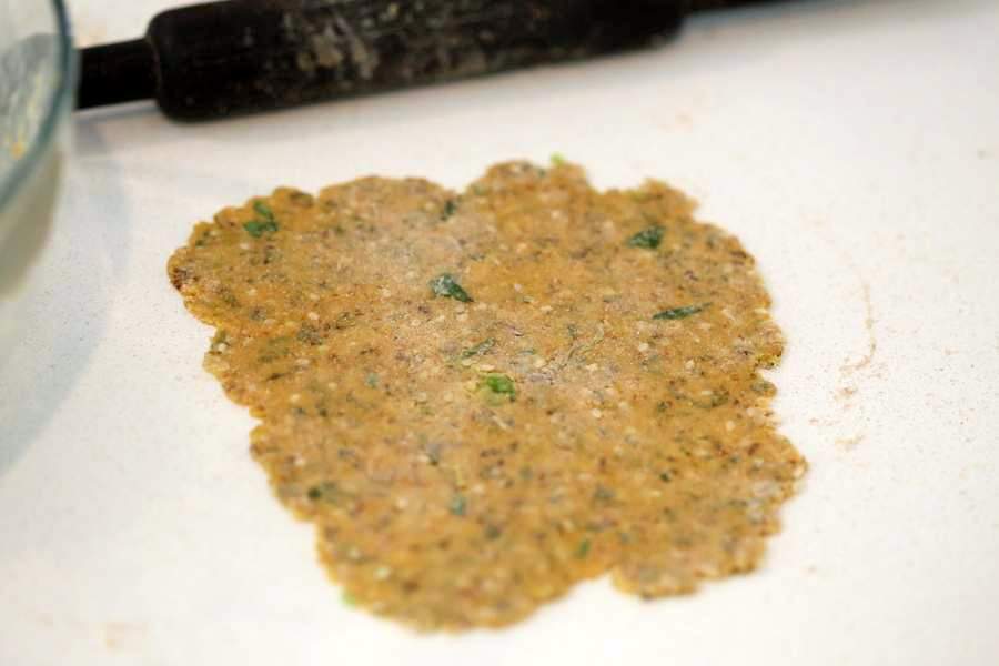 Methi Thepla - High Protein Savory Herbed Flatbread | Vegan Richa