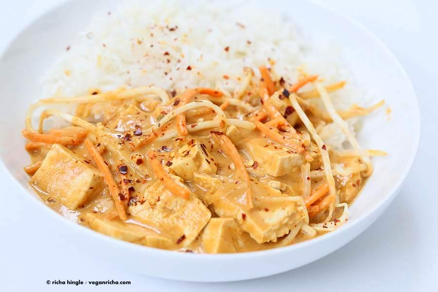 Cashew Ginger Sauce Tofu