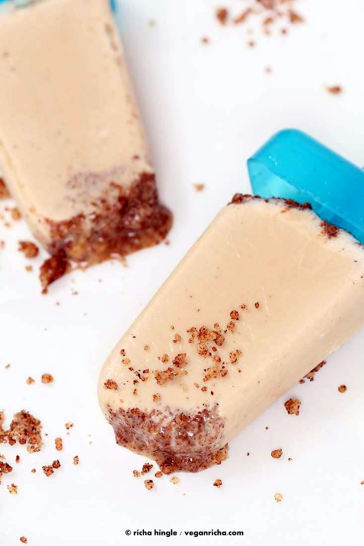 Vegan Snickerdoodle Popsicles | Vegan Richa