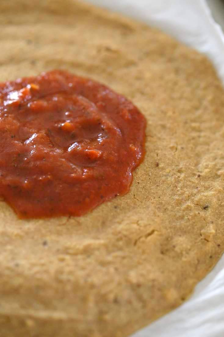 Gluten free Yeast free Vegan Pizza Crust Recipe | Vegan Richa
