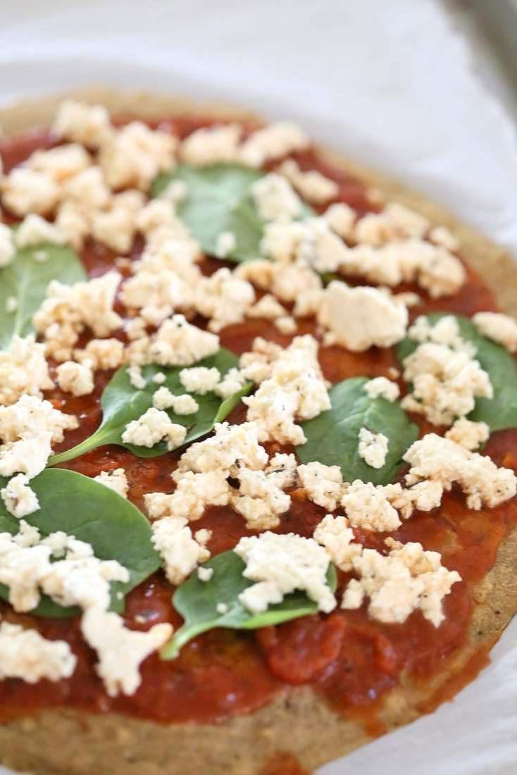 Gluten free Yeast free Vegan Pizza Crust Recipe | Vegan Richa