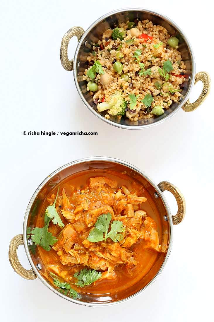 Easy Jackfruit Curry | Vegan Richa