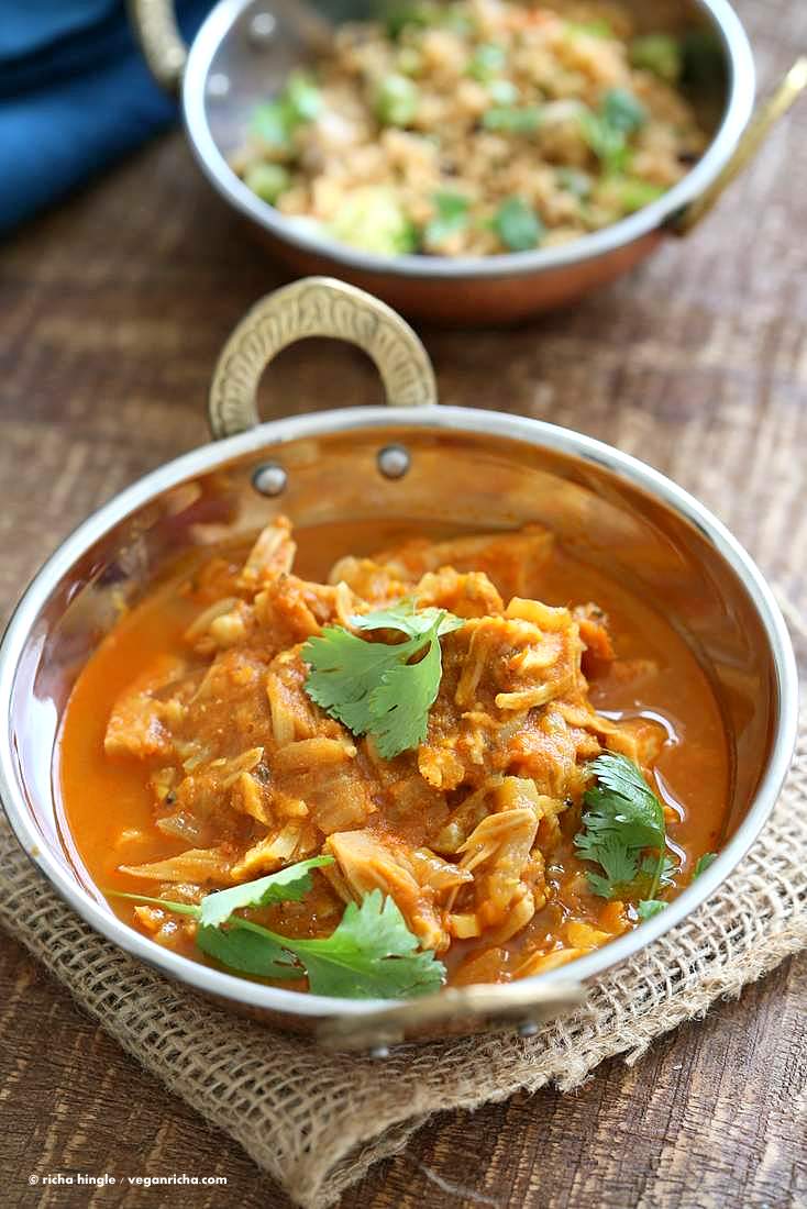 Easy Jackfruit Curry | Vegan Richa