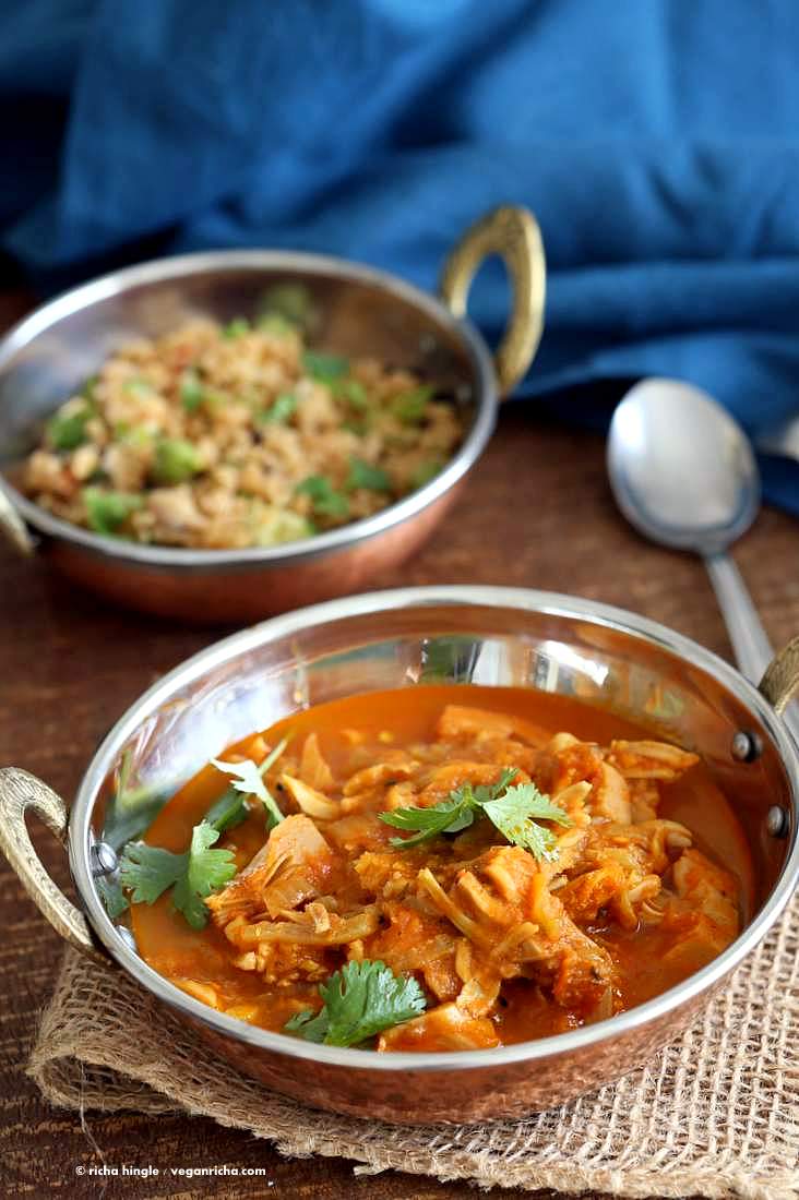 Easy Jackfruit Curry | Vegan Richa