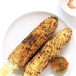Indian Roasted Corn on the cob - Street style Butta or Bhutta recipe | Vegan Richa