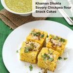 Khaman Dhokla Recipe - Chickpea flour Snack Cakes | Vegan Richa #glutenfree #veganricha #vegan