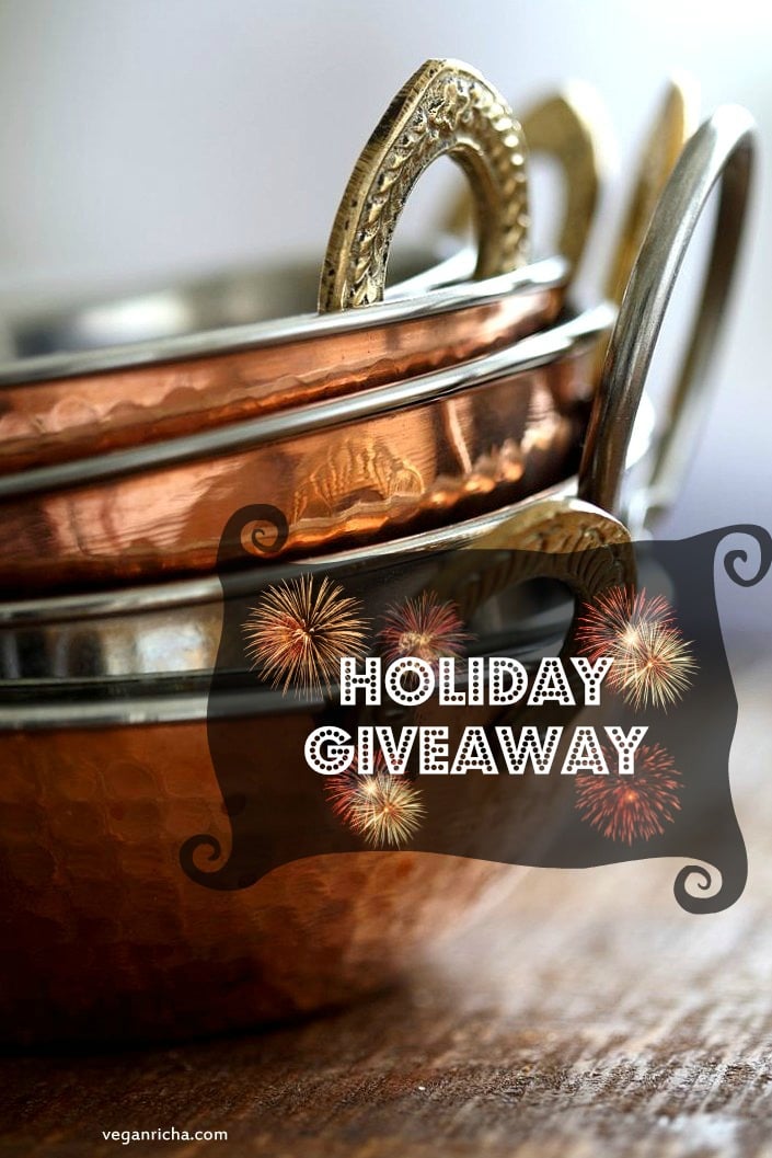 Vegan Richa's Holiday Giveaway!