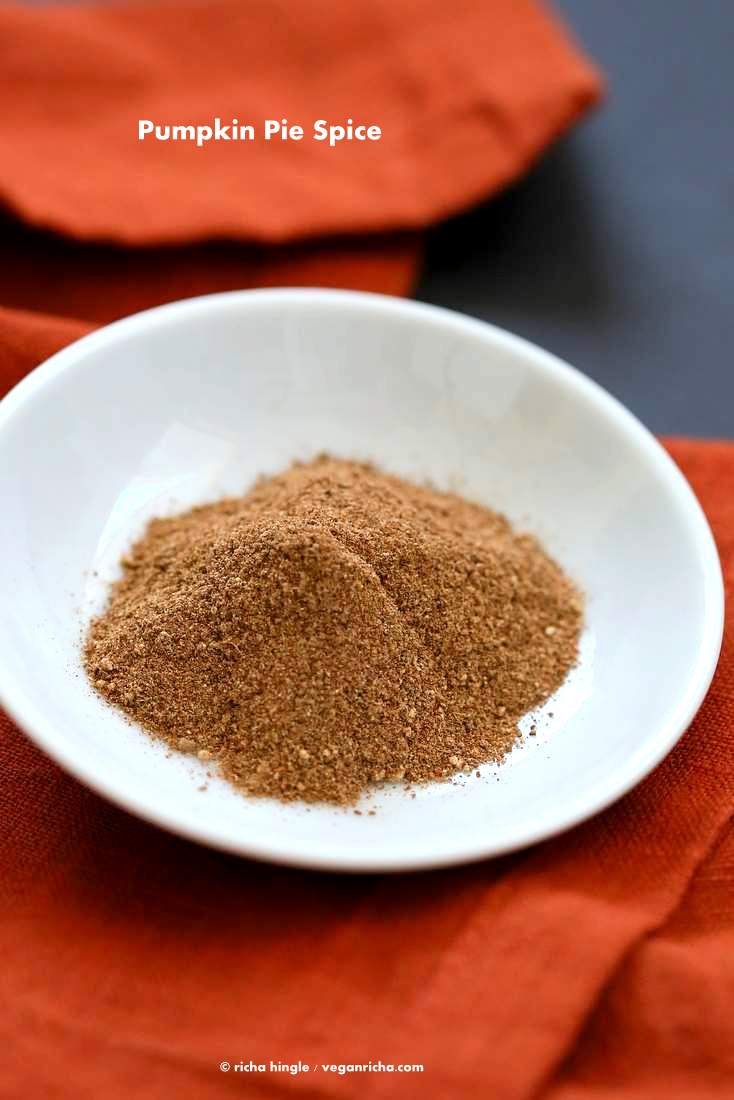 Pumpkin Pie Spice Recipe | https://VeganRicha.com