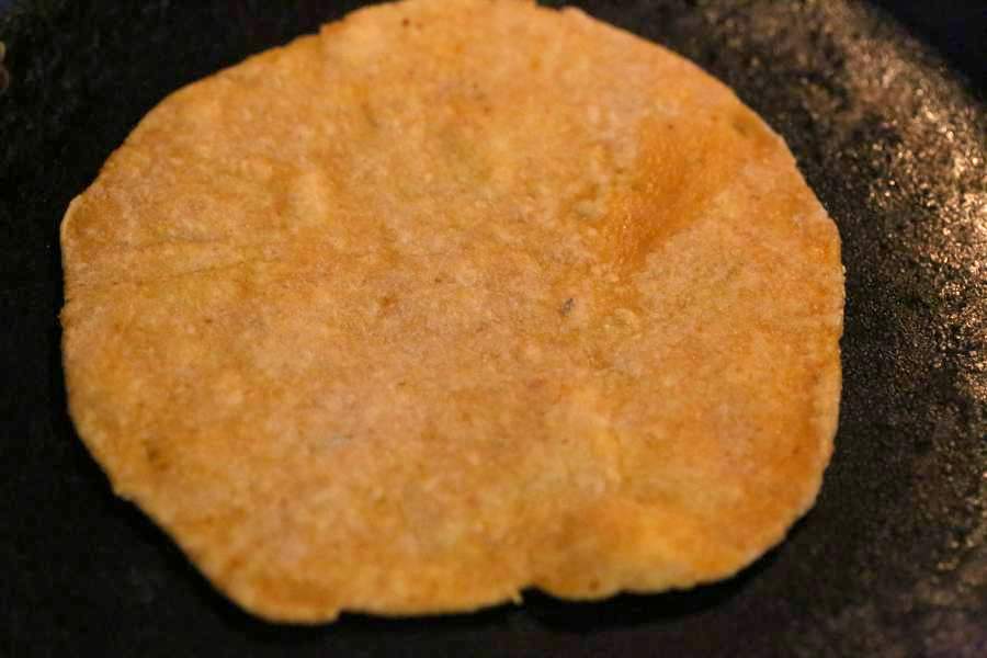 Rosemary Pumpkin Flatbread. Yeast-free Pumpkin flat bread with herbs. Use as side or to make wraps. #Vegan #Recipe. VeganRicha.com