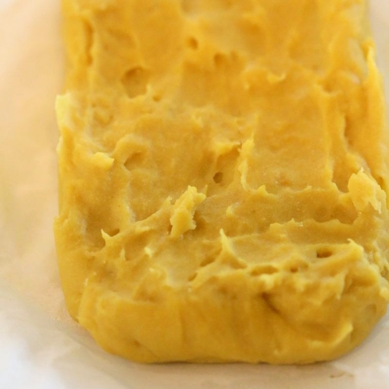 Chickpea flour Tofu. 10 min Non soy tofu made with Chickpea flour or Besan / gram flour. Easy Burmese tofu. Vegan Gluten-free Soy-free Nut-free Recipe.| VeganRicha.com